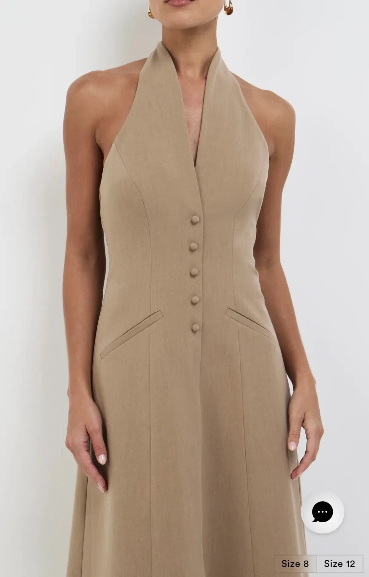 Sheike Xani Dress Midi Size 12 - Image 2