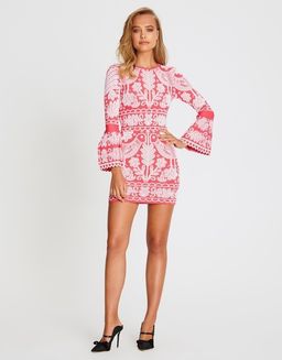 Alice Mccall La Javanaise Mini Dress Lipstick Size 10  for rent on The Volte - image 1