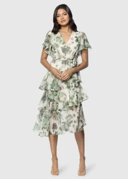 Pilgrim Karol Midi Dress Size 6 for rent on The Volte - image 1