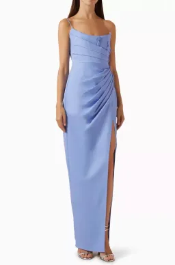 SAU LEE Bethani Dress in Blue Lavender Size 8 for rent on The Volte - image 5