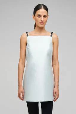 Oroton embellished mini dress size 6 for rent on The Volte - image 1