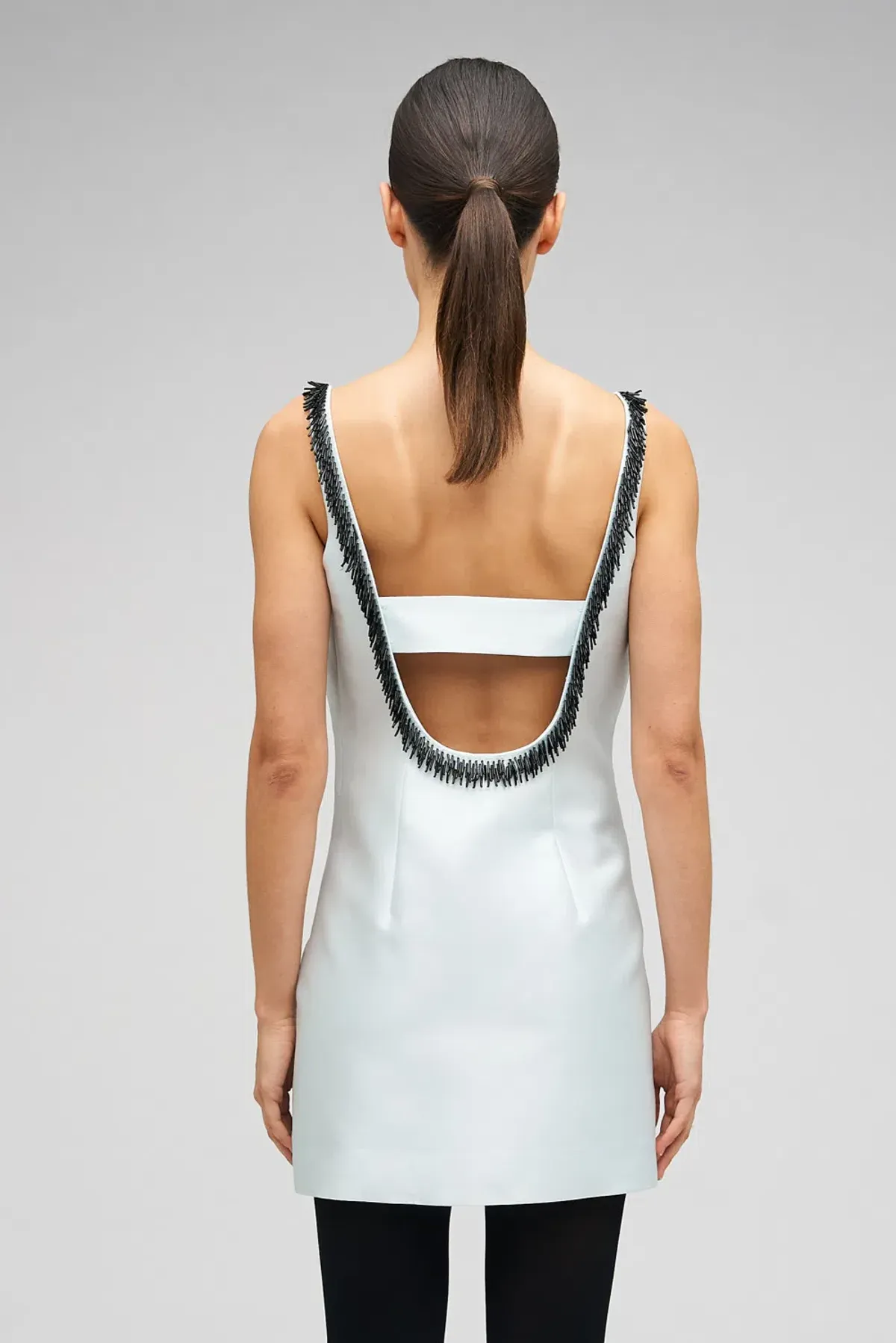 Oroton embellished mini dress size 6 - Image 4