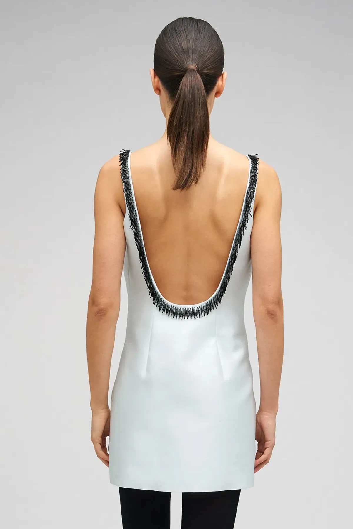 Oroton embellished mini dress size 6 - Image 3