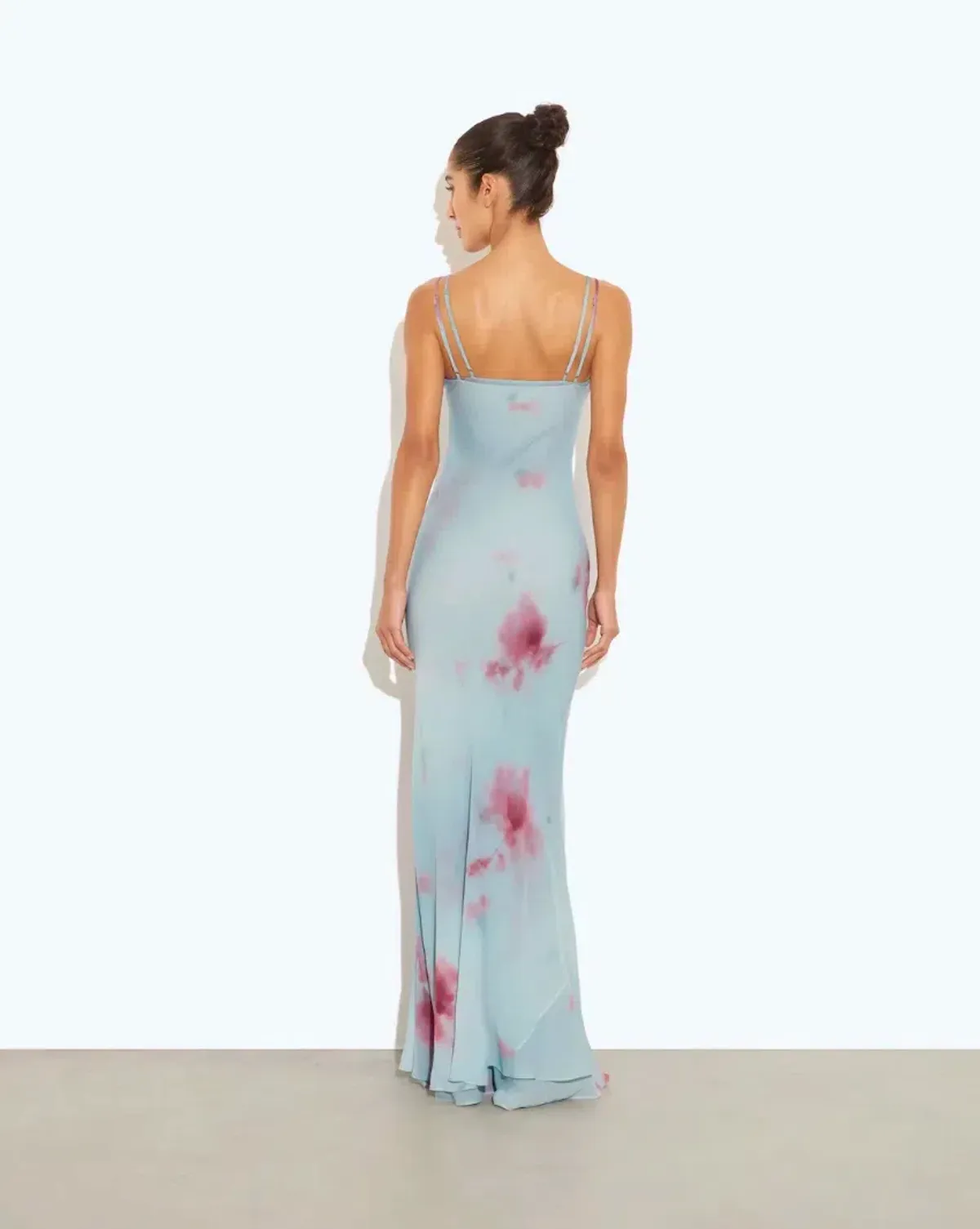 Rat & Boa Sascha Maxi Dress Blue Floral Size 8 - Image 4