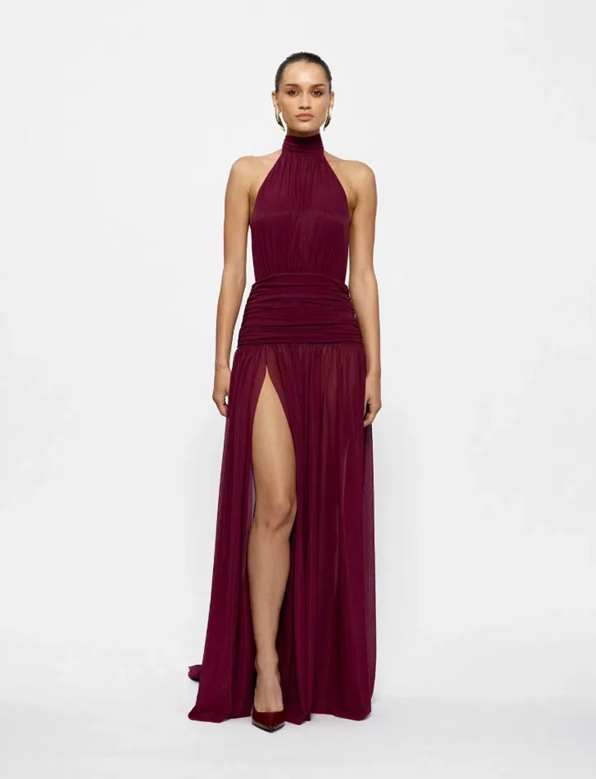 Effie Kats Verity Gown - Burgundy (size xs/6 but easily fits a size 8) - Image 5