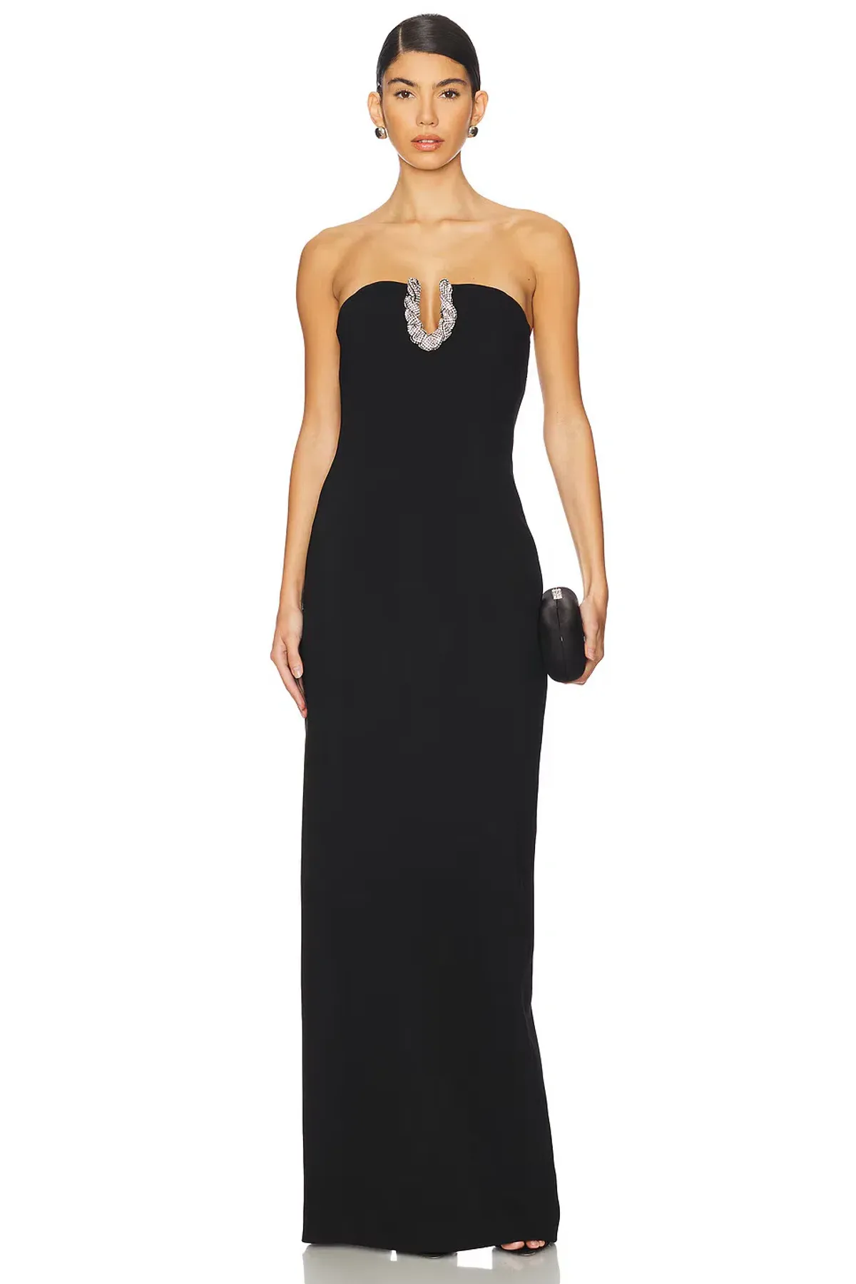 Rachel Gilbert Atticus Maxi Gown in Black Size 3 / AU 12 - Image 1