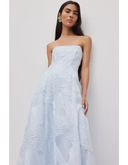 Aje Wave Gown Blue Size 6 for rent on The Volte - image 2