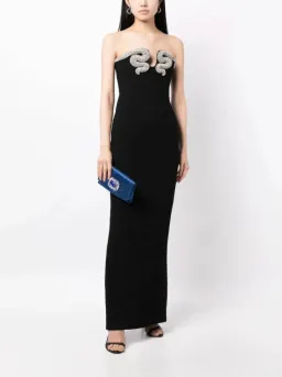 Rachel Gilbert Lukas Gown Black Size 1 / AU 8 for rent on The Volte - image 1