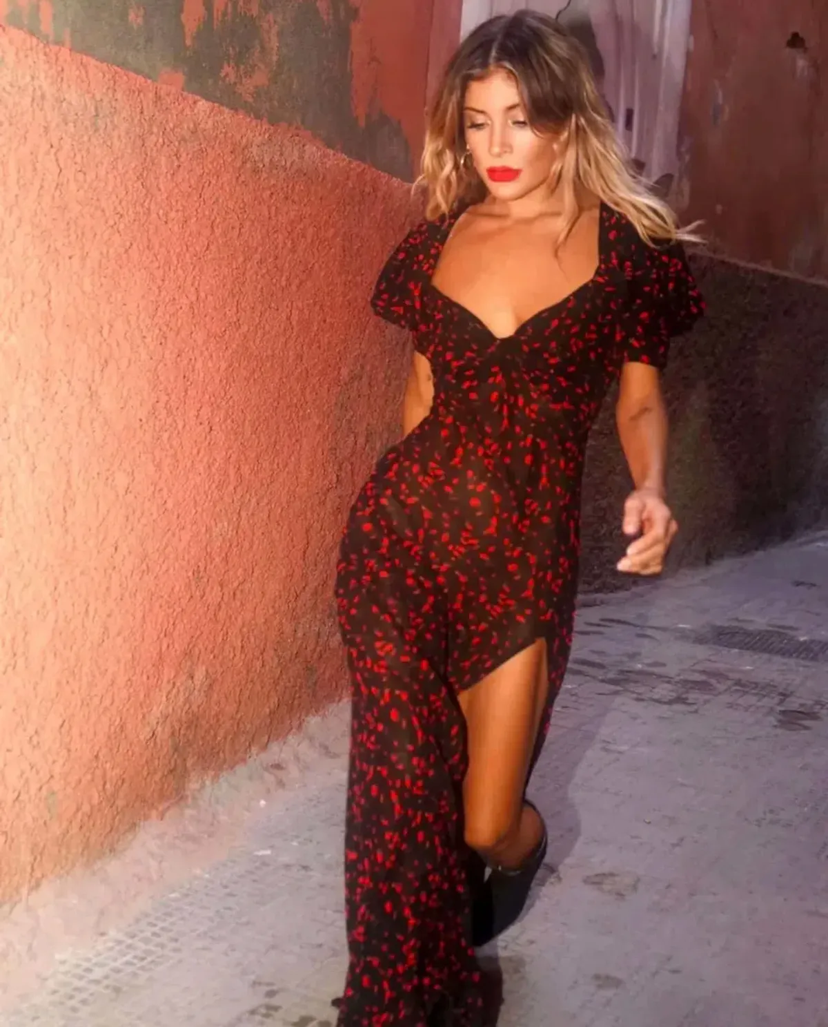 Rat & Boa Magnolia Floral Dress Black Floral Size XS/AU 6 - Image 2