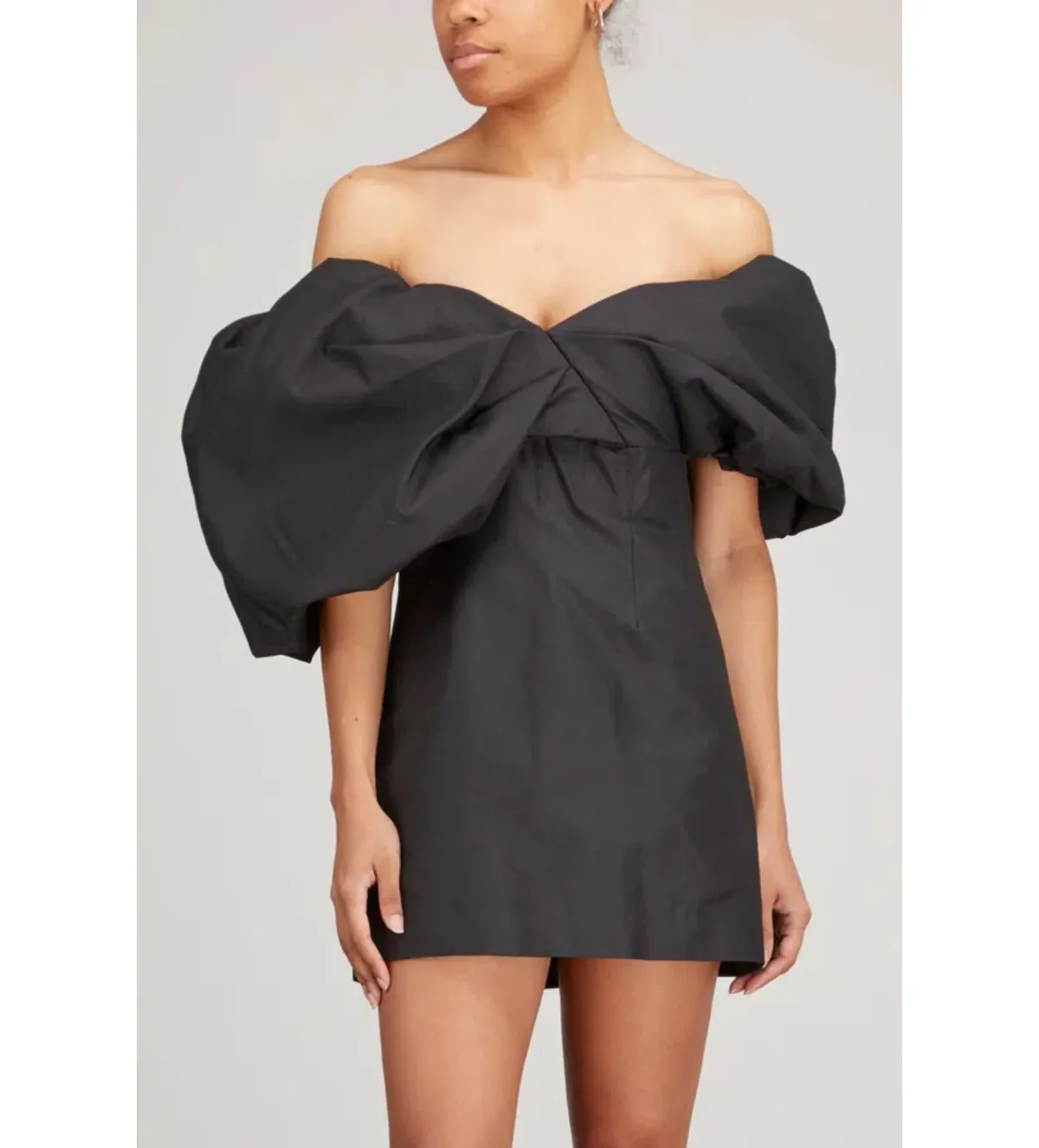 Rachel Gilbert Xavier Mini Dress Black Size 1/AU 8 - Image 2