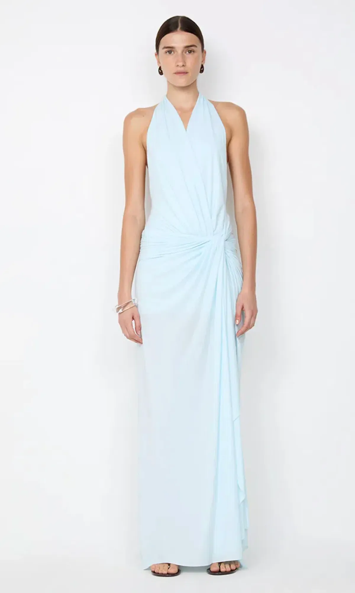 Bec & Bridge, Clementine twist dress, blue, maxi, size 8 - Image 2