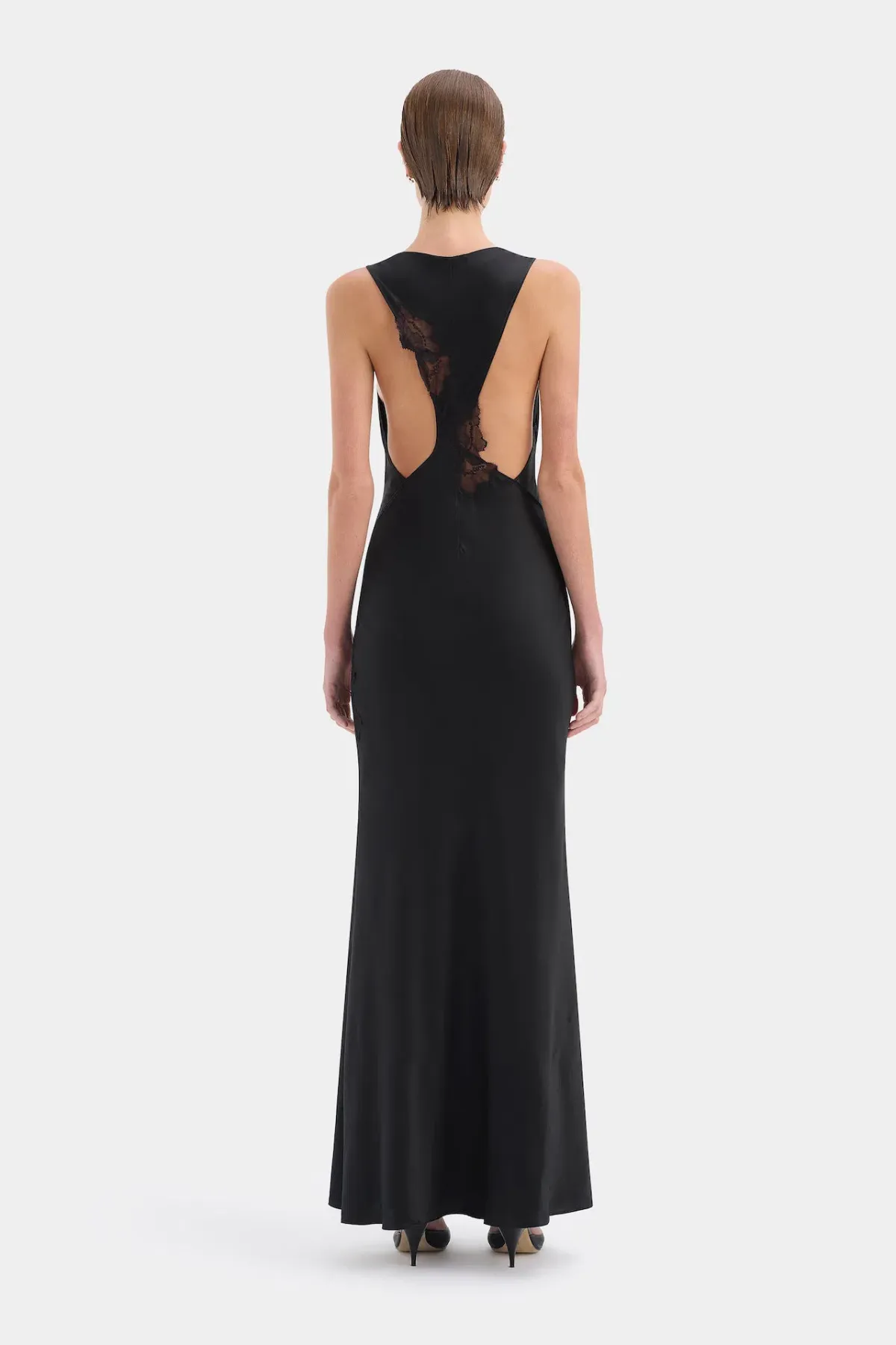 Sir the Label Montparnasse Maxi Gown in Black Size 1 / AU 8 - Image 3