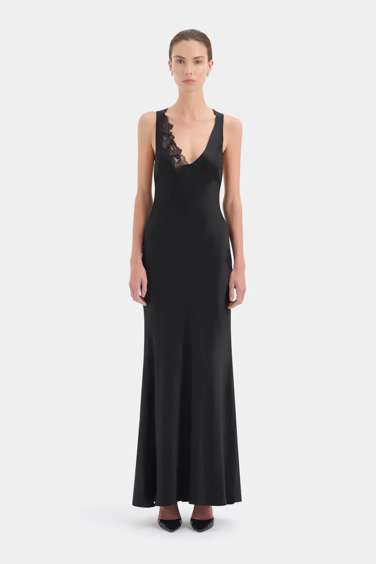 Sir the Label Montparnasse Maxi Gown in Black Size 1 / AU 8 - Image 1