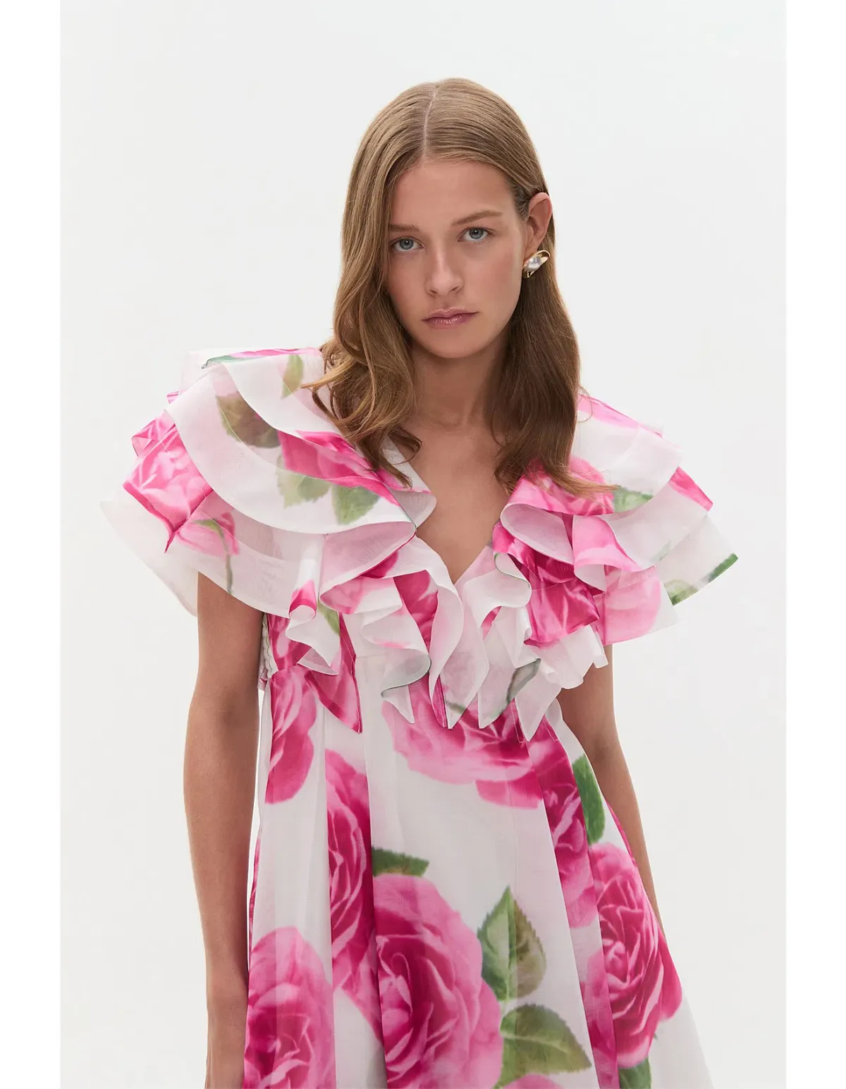 NEW Aje Olea Maxi Dress - Size 10 gown - Soft Light Rose Pink - Image 6