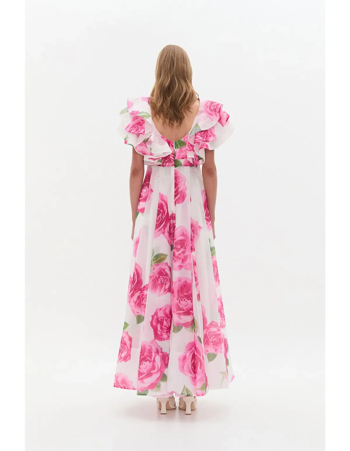 NEW Aje Olea Maxi Dress - Size 10 gown - Soft Light Rose Pink - Image 3