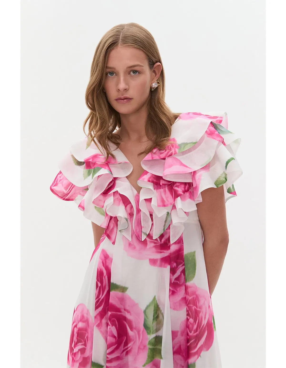 NEW Aje Olea Maxi Dress - Size 10 gown - Soft Light Rose Pink - Image 2