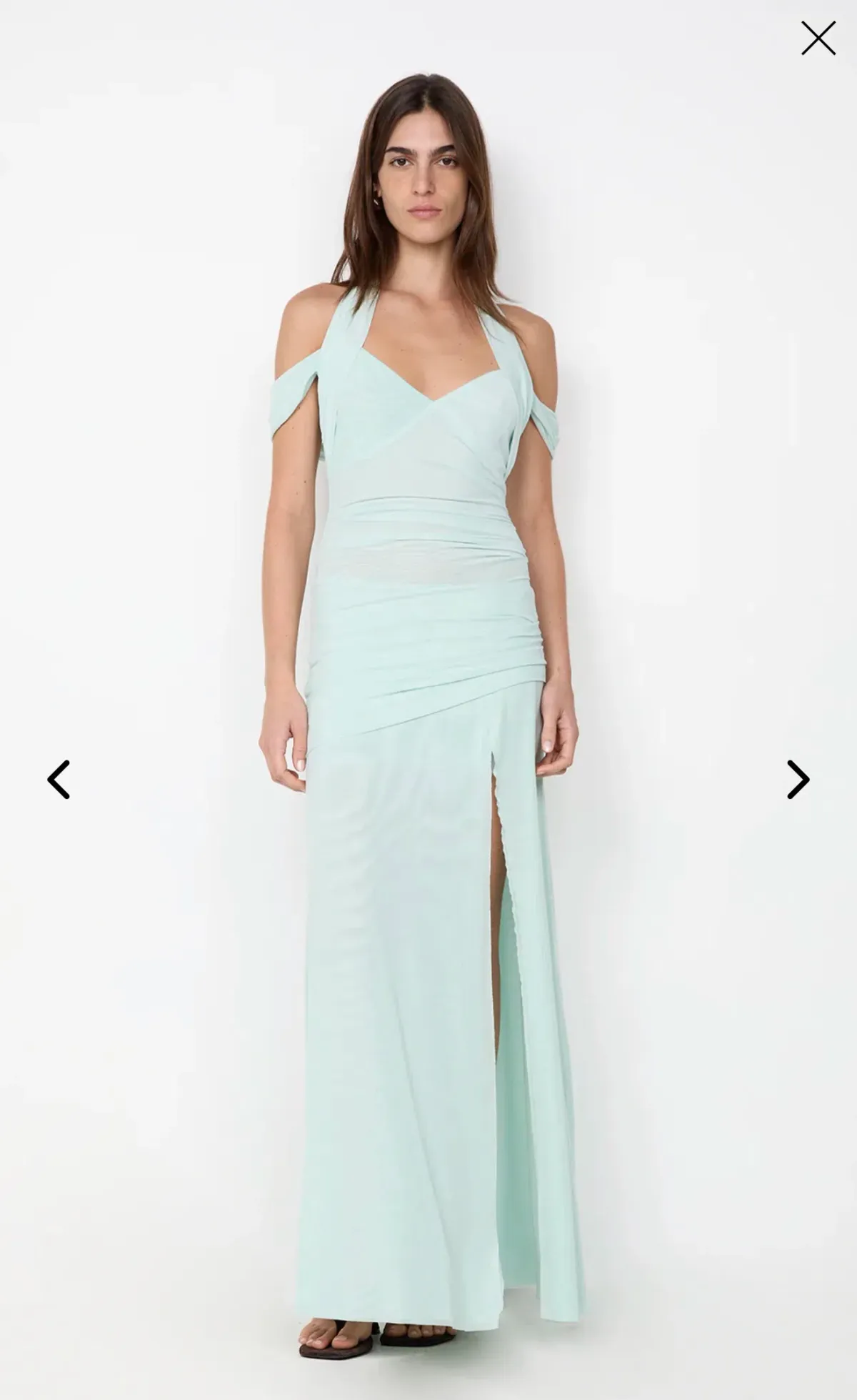 Bec & Bridge Winnie Halter Maxi Dress Spearmint Size AU 6 - Image 2