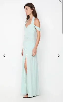 Bec & Bridge Winnie Halter Maxi Dress Spearmint Size AU 6 for rent on The Volte - image 3