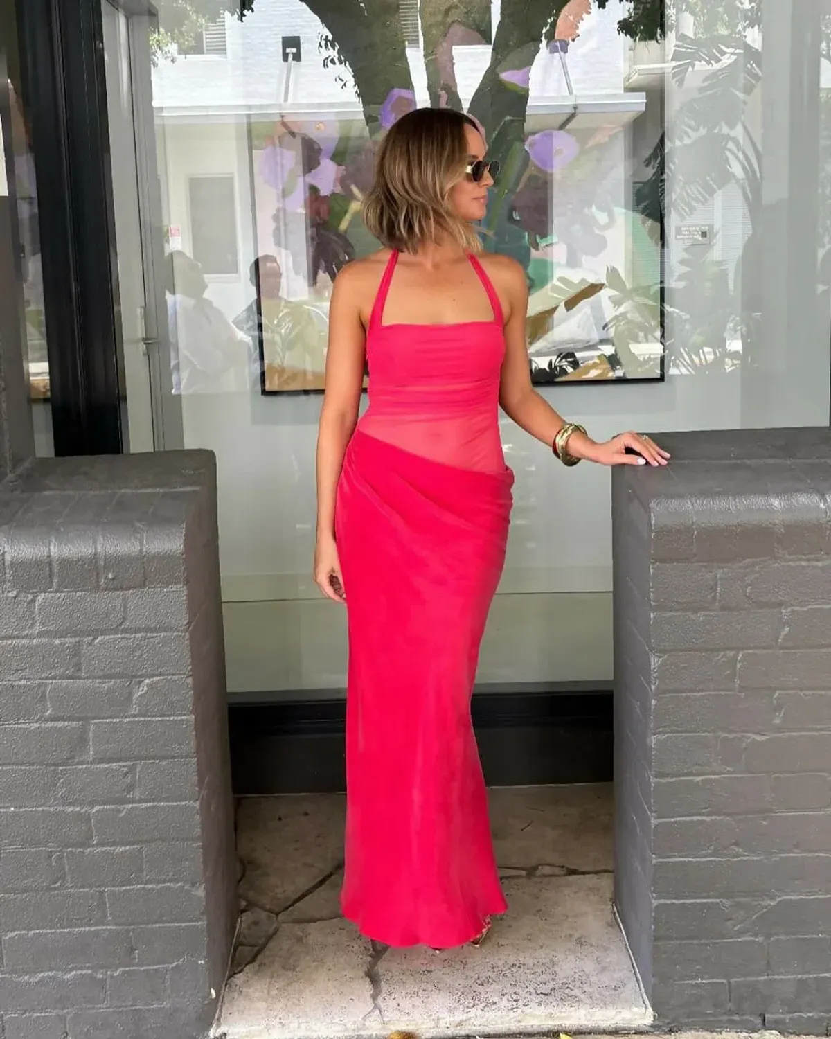 BENNI Gina Maxi Dress Watermelon Size 4 - Image 1