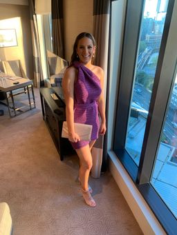 By Johnny Mini Dress Violet Size 10 for rent on The Volte - image 1