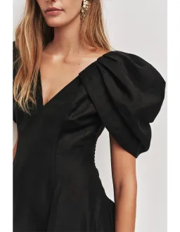 Aje Studio Bisou Mini Dress Black Size 14 for rent on The Volte - image 3