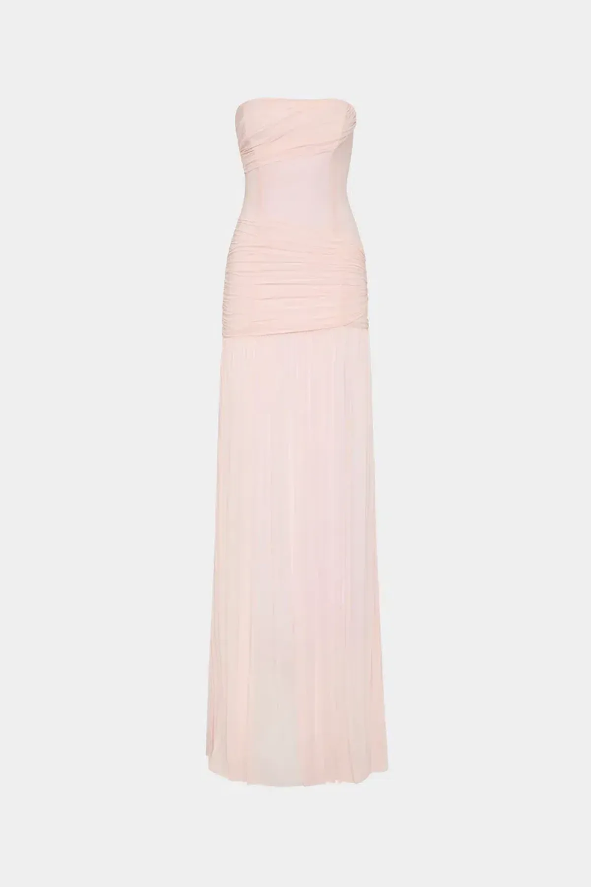 🩷MISHA Ember Wrapped Mesh Maxi Dress – Dusty Pink – Size 10 (AU) 🩷 - Image 4