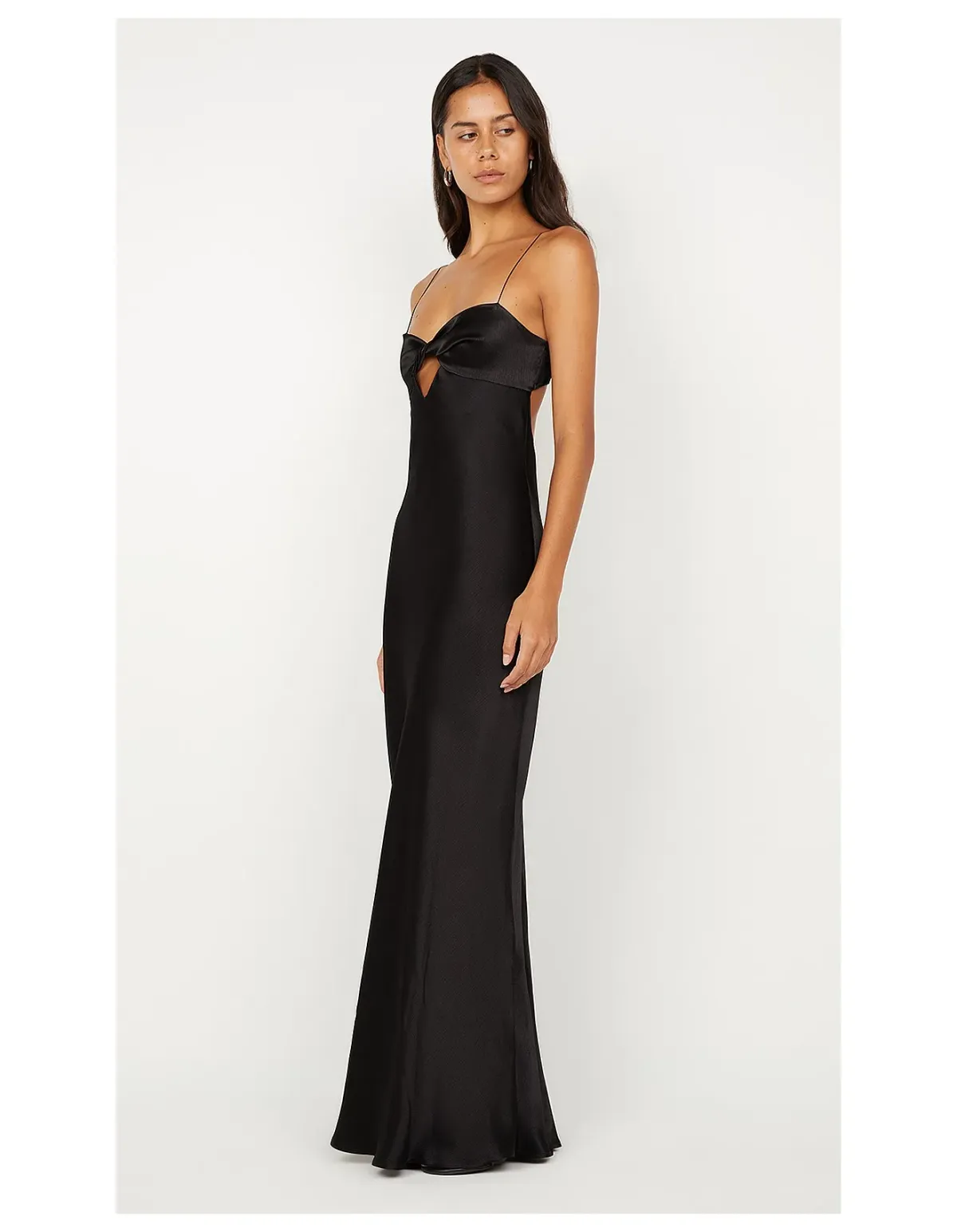 Bec Bridge Cinder Twist Maxi Dress Black Size 8 - Image 2