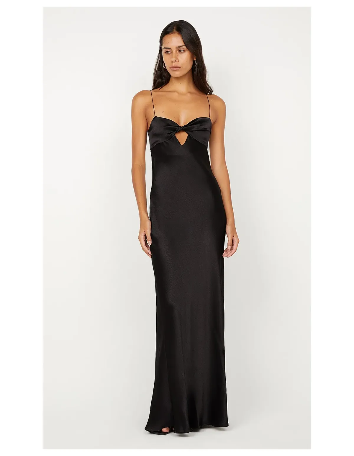 Bec Bridge Cinder Twist Maxi Dress Black Size 8 - Image 3