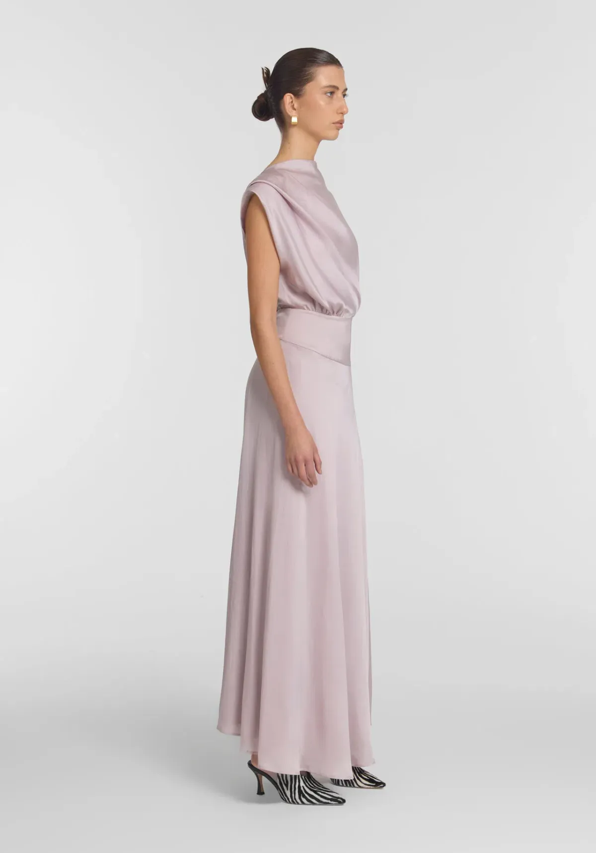 Viktoria and Woods Metropolitan Dress in Plaster colour size 2 - Image 3