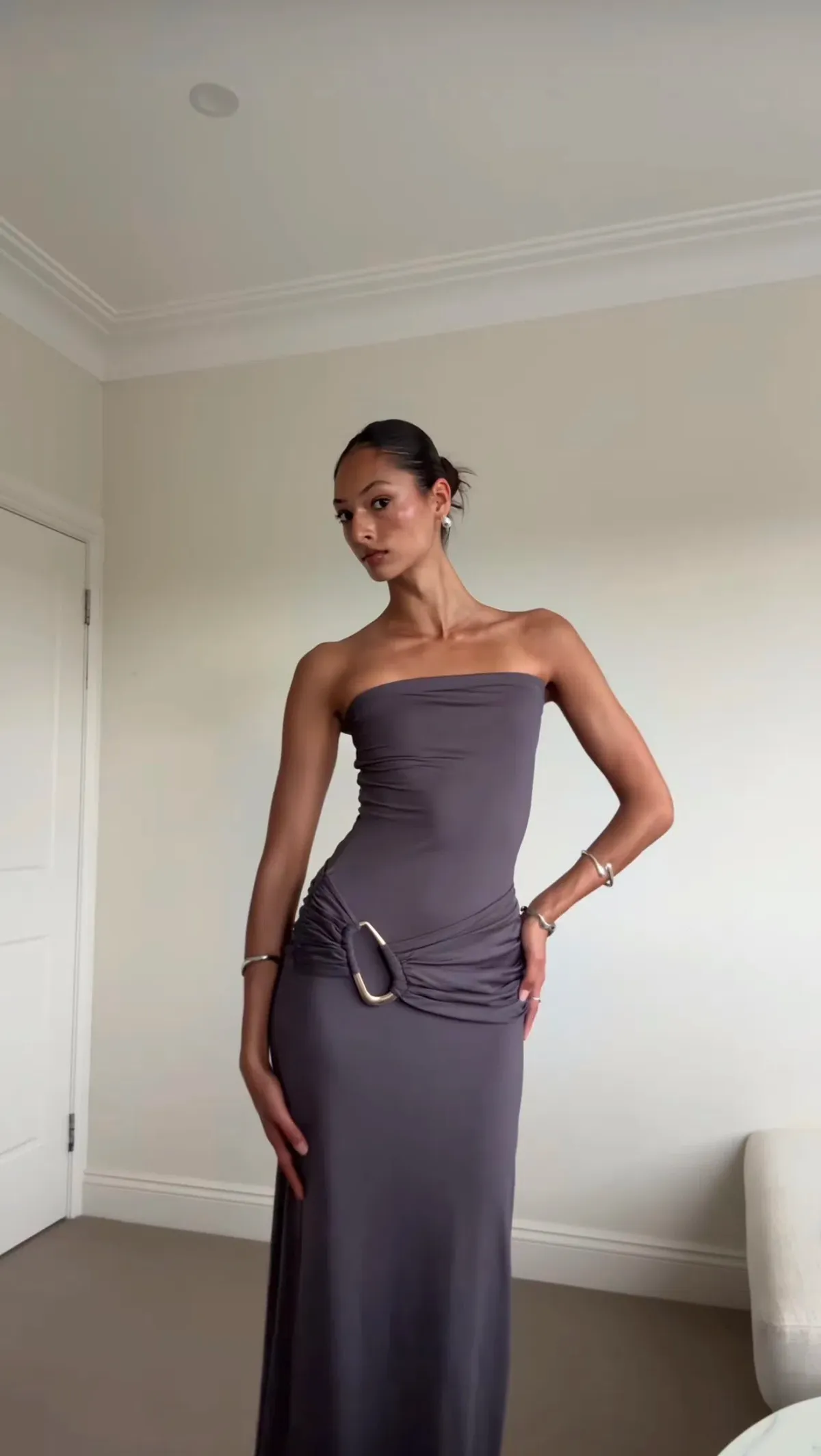 Kookai Torin Trim Dress size 8 - Image 2