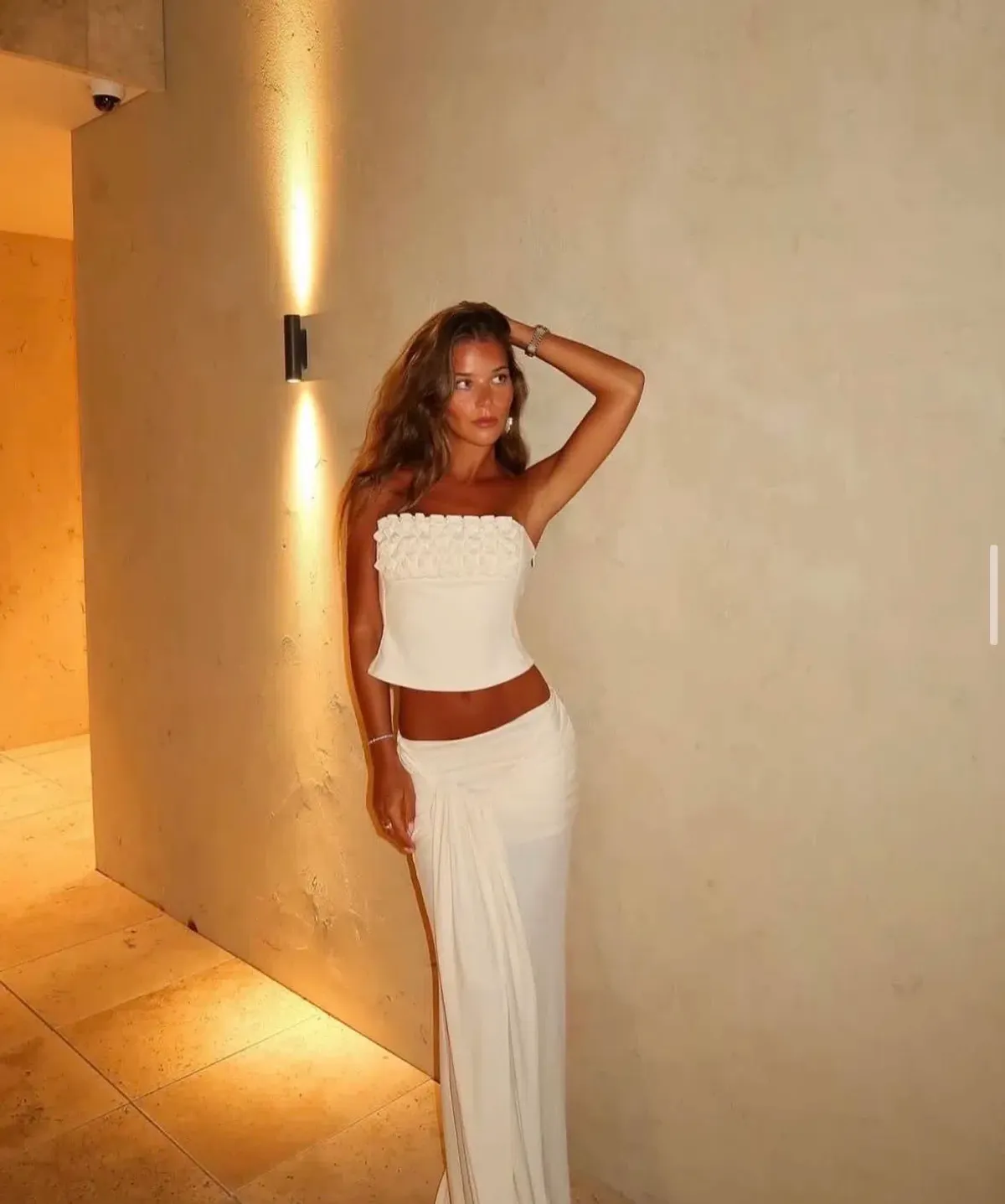 Ance Gria Jude Set in White Size Medium  - Image 2