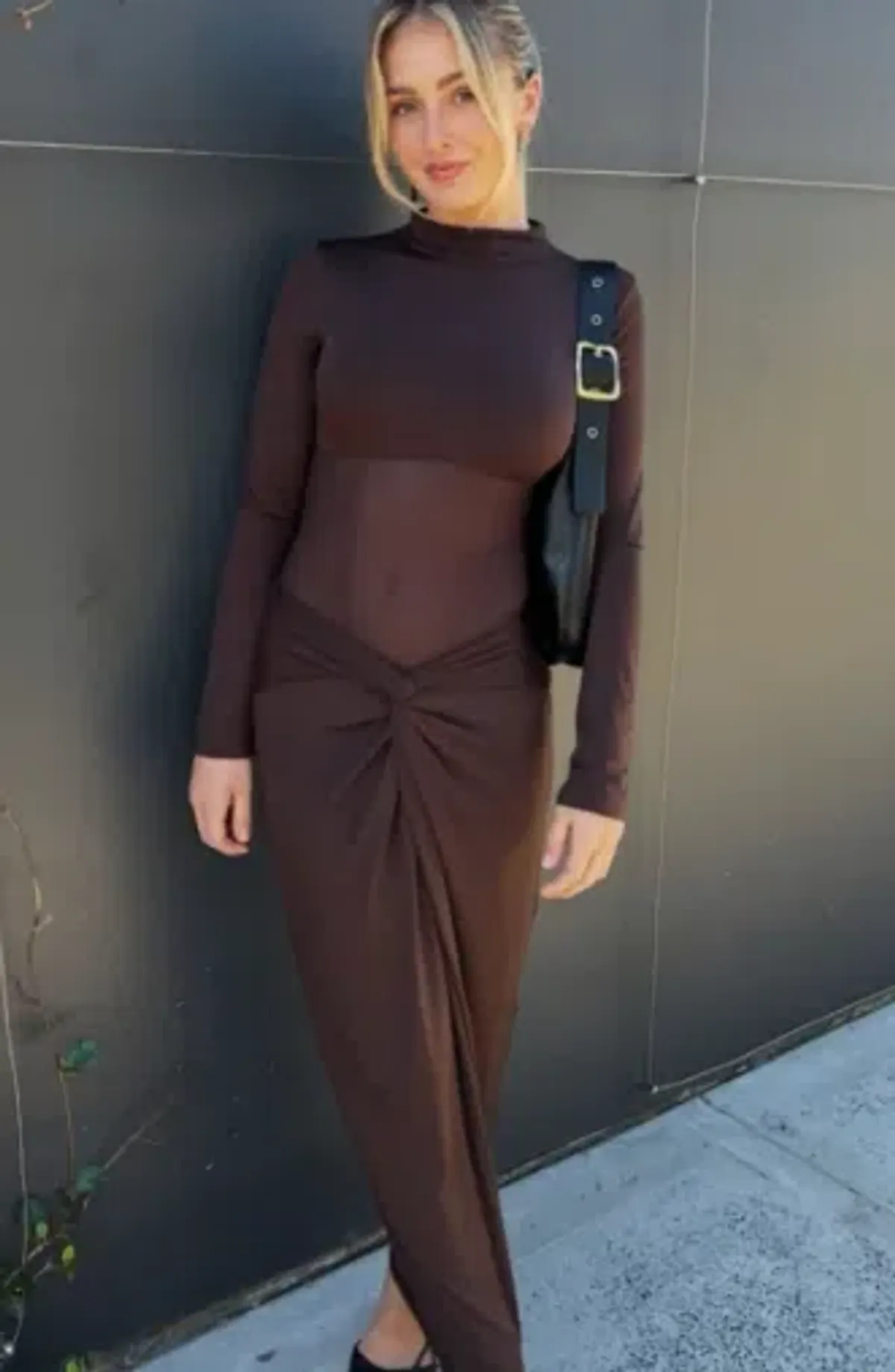 Benni Dora Maxi Size 6 Brown - Image 1