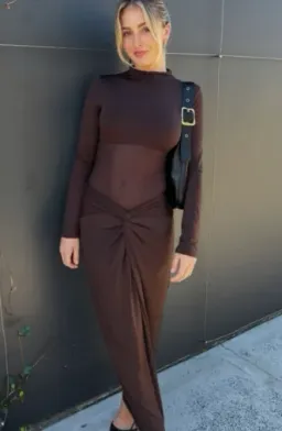 Benni Dora Maxi Size 6 Brown for rent on The Volte - image 1