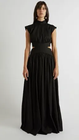 Camilla & Marc Oreilla Dress Black- Size 4  for rent on The Volte - image 1
