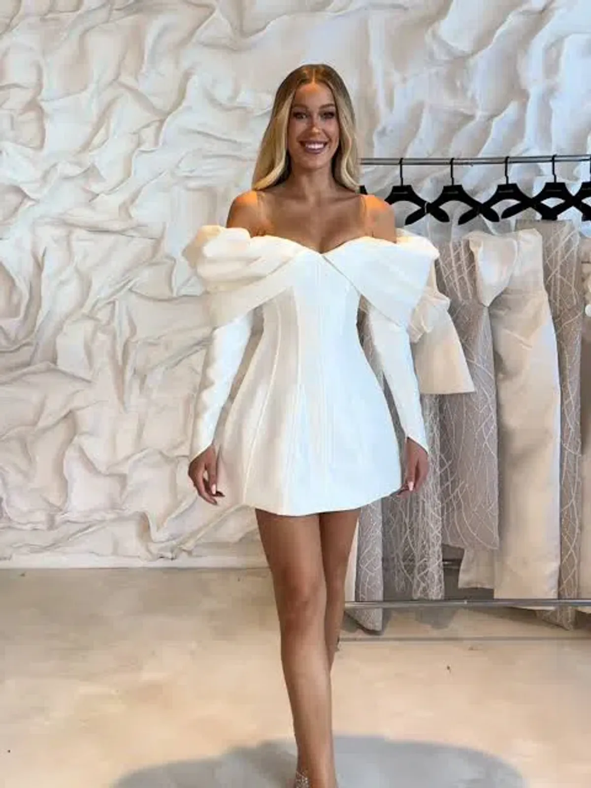 Eliya The Label - Nadal Dress White Size M - Image 3