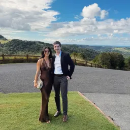 Sir The Label Aries Halter Silk Gown Brown (size 0) for rent on The Volte - image 2