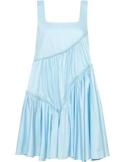AJE Casablanca Tiered Mini Dress - Powder Blue Size 6 -Bridal Shower, Races, Baby Shower for rent on The Volte - image 6