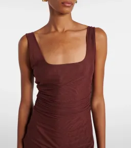 SIR the label Gathered Jersey maxi Dress size 0 for rent on The Volte - image 2