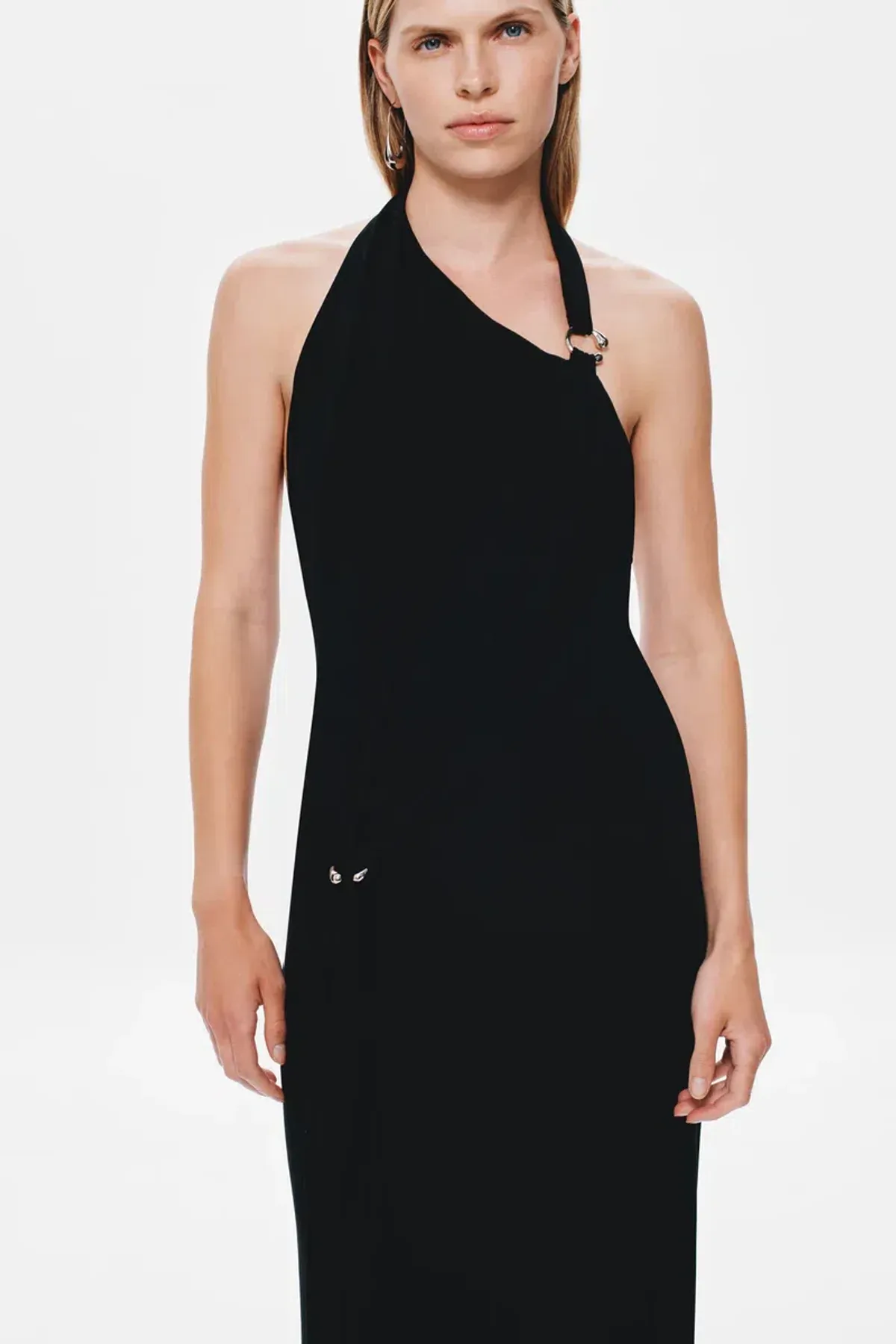 🖤 MISHA Rivera Dry Jersey Maxi Dress – Black – Size AU 4 🖤 - Image 7