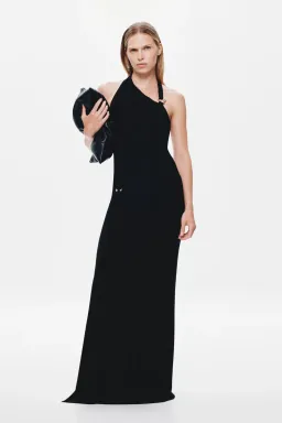 🖤 MISHA Rivera Dry Jersey Maxi Dress – Black – Size AU 4 🖤 for rent on The Volte - image 5