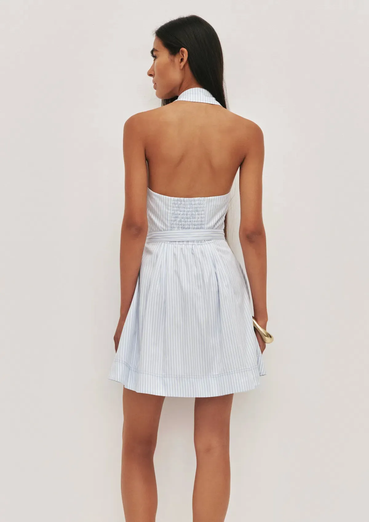 AJE HAZE HALTER MINI DRESS Size 12 - Image 2