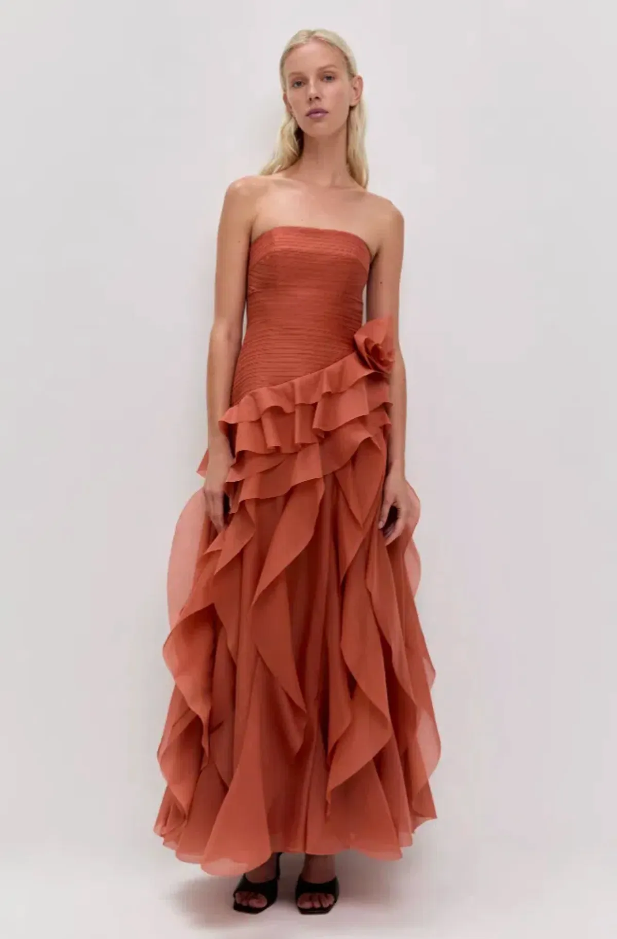 CANYON GOWN | CORAL CLAY - SIZE 6 - Image 1
