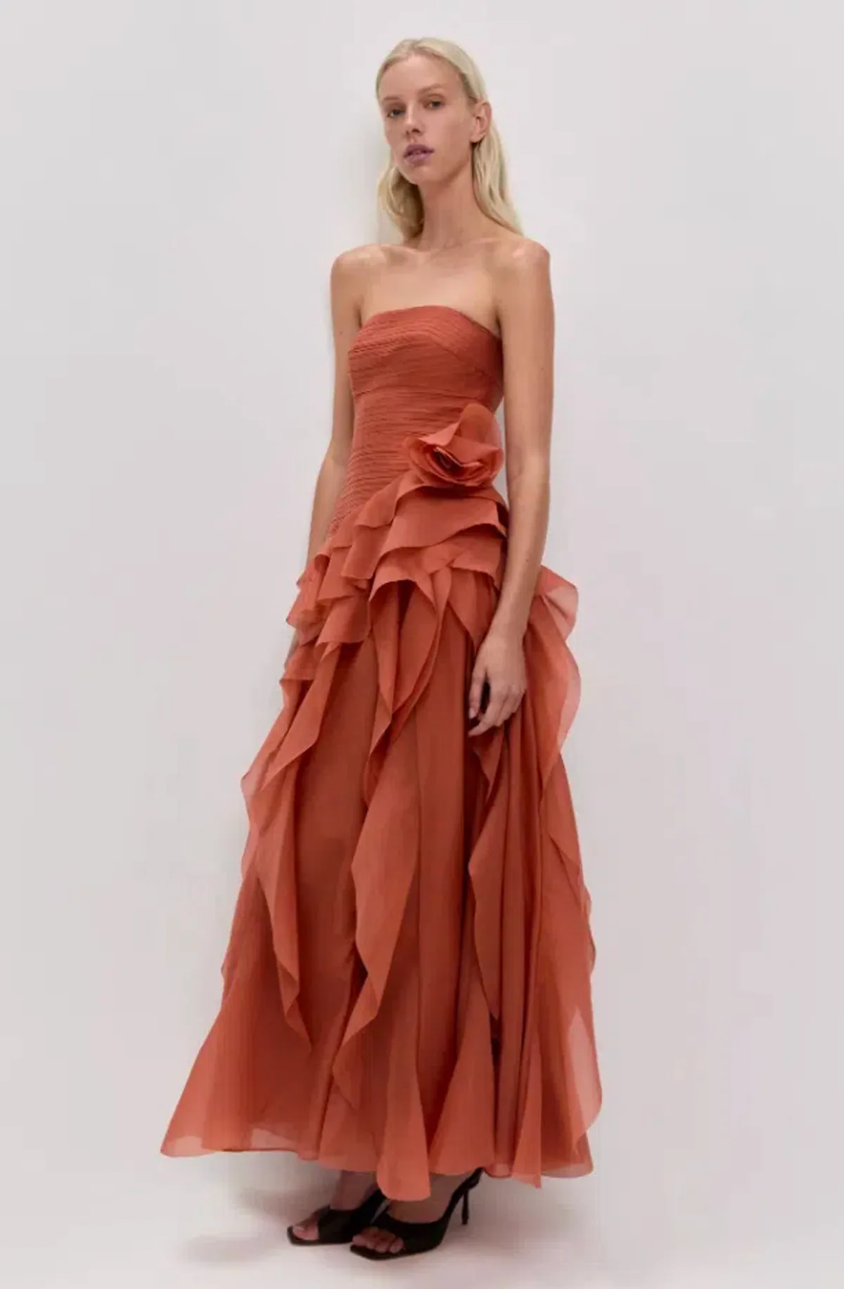 CANYON GOWN | CORAL CLAY - SIZE 6 - Image 2