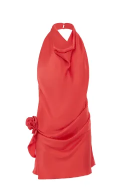 ARCINA ORI ROSA DRESS PUNCH RED size M /10 for rent on The Volte - image 3
