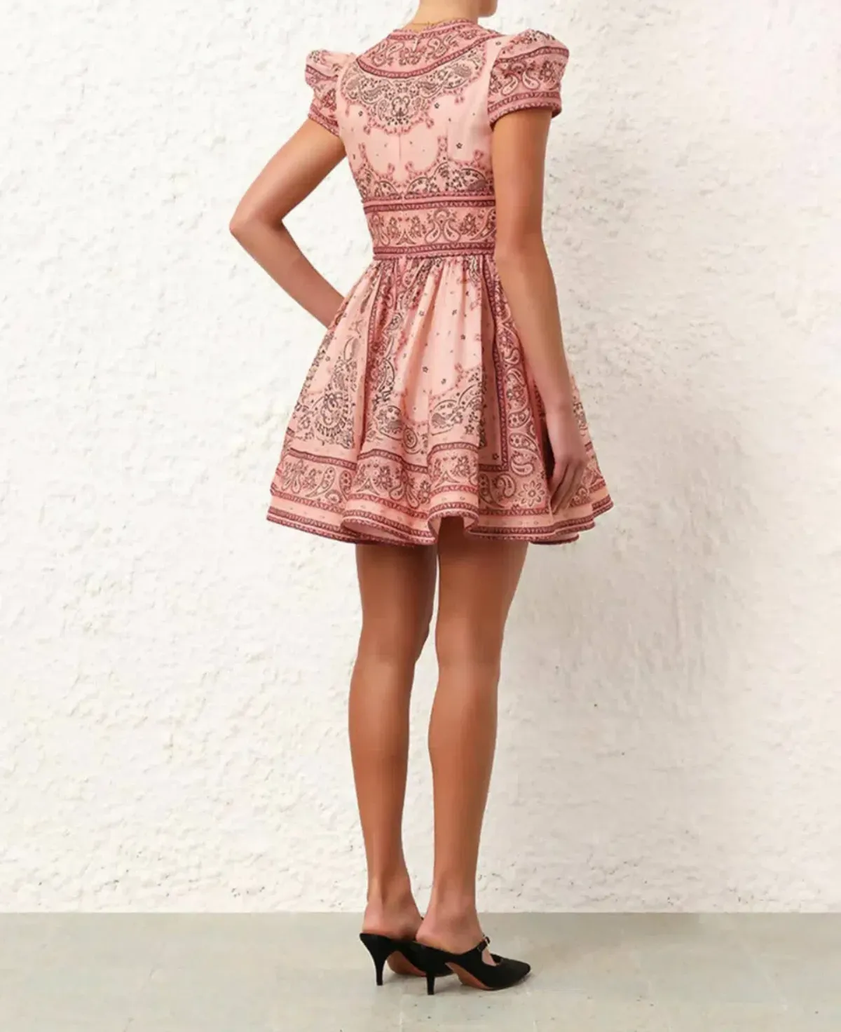 Zimmermann Matchmaker Structured Mini Dress Size 1 AU 10 - Image 3