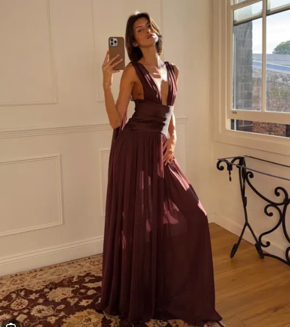 Arcina Ori Ramona Dress in Cacao Size L / AU 12 - Image 3