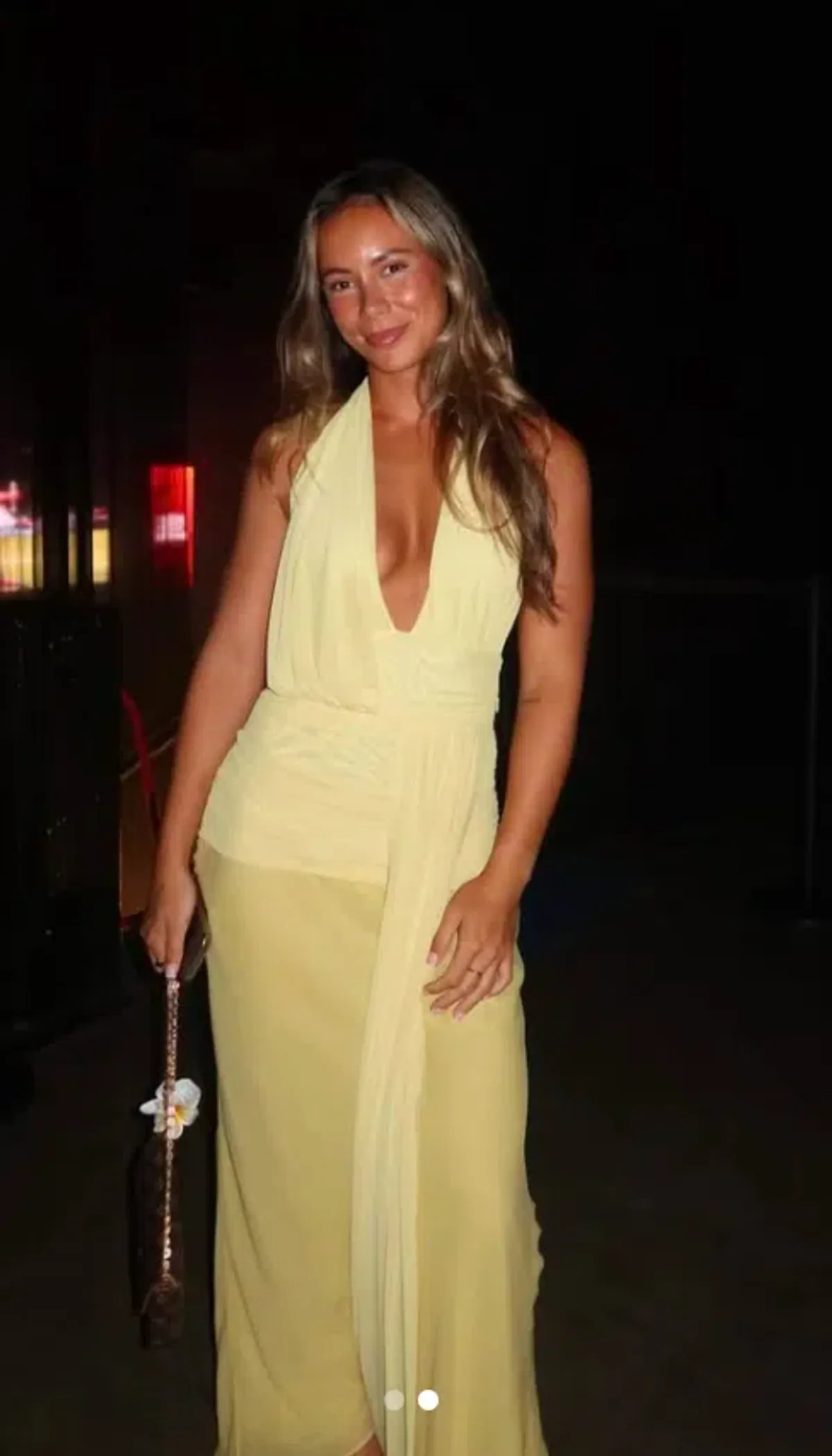 Bec and Bridge Cassis Drape Maxi Dress - Image 2