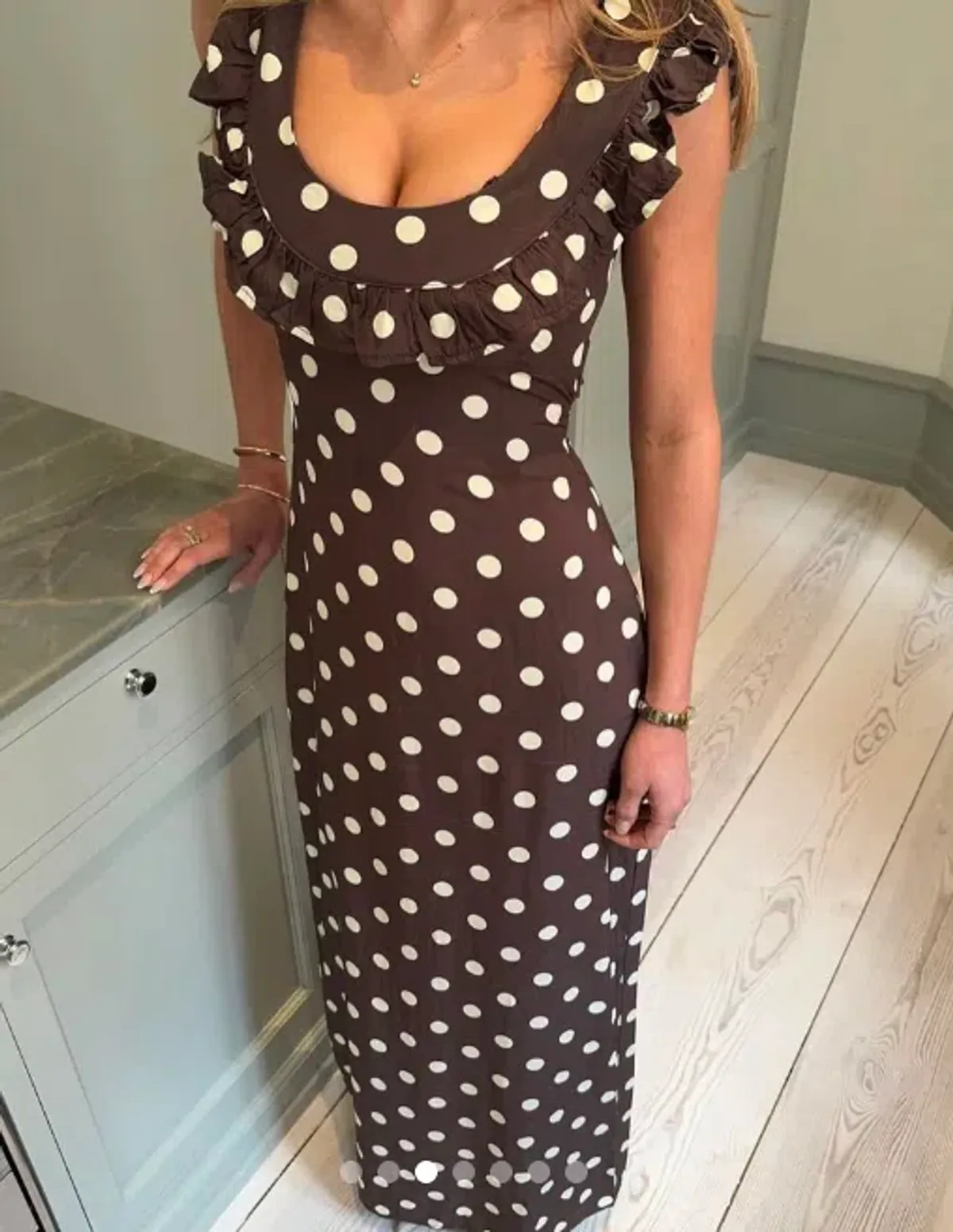 Design by Si Luna polka dot dress - Image 3