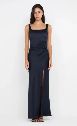Bec and Bridge The Dreamer Square Neck Maxi Dress in Ink Size 18 for rent on The Volte - image 1