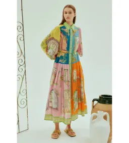 Alemais Monte Shirt Dress Size 6 for rent on The Volte - image 2